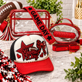 Clear Stadium Football Bag