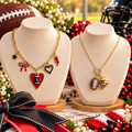 Football Charm Necklaces
