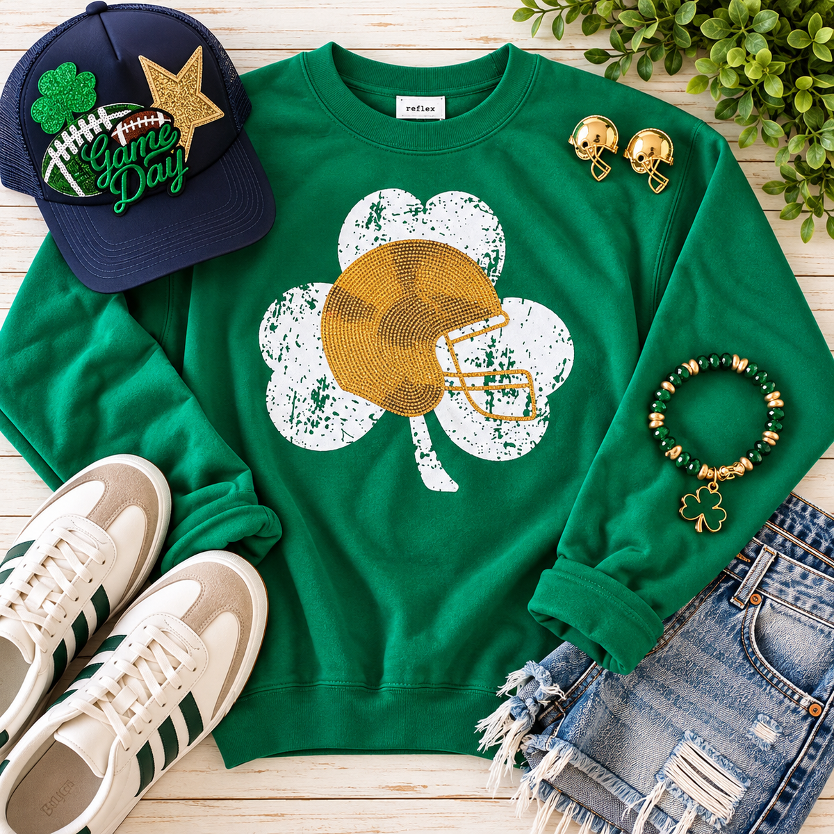 White Clover Crewneck
