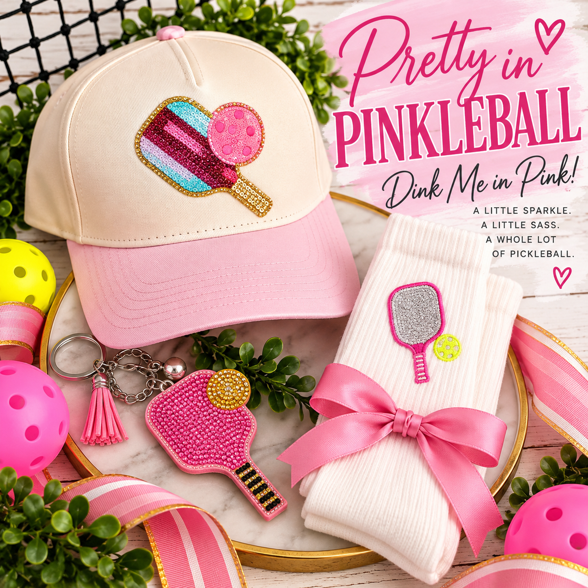 Pretty in Pinkleball Gift Set