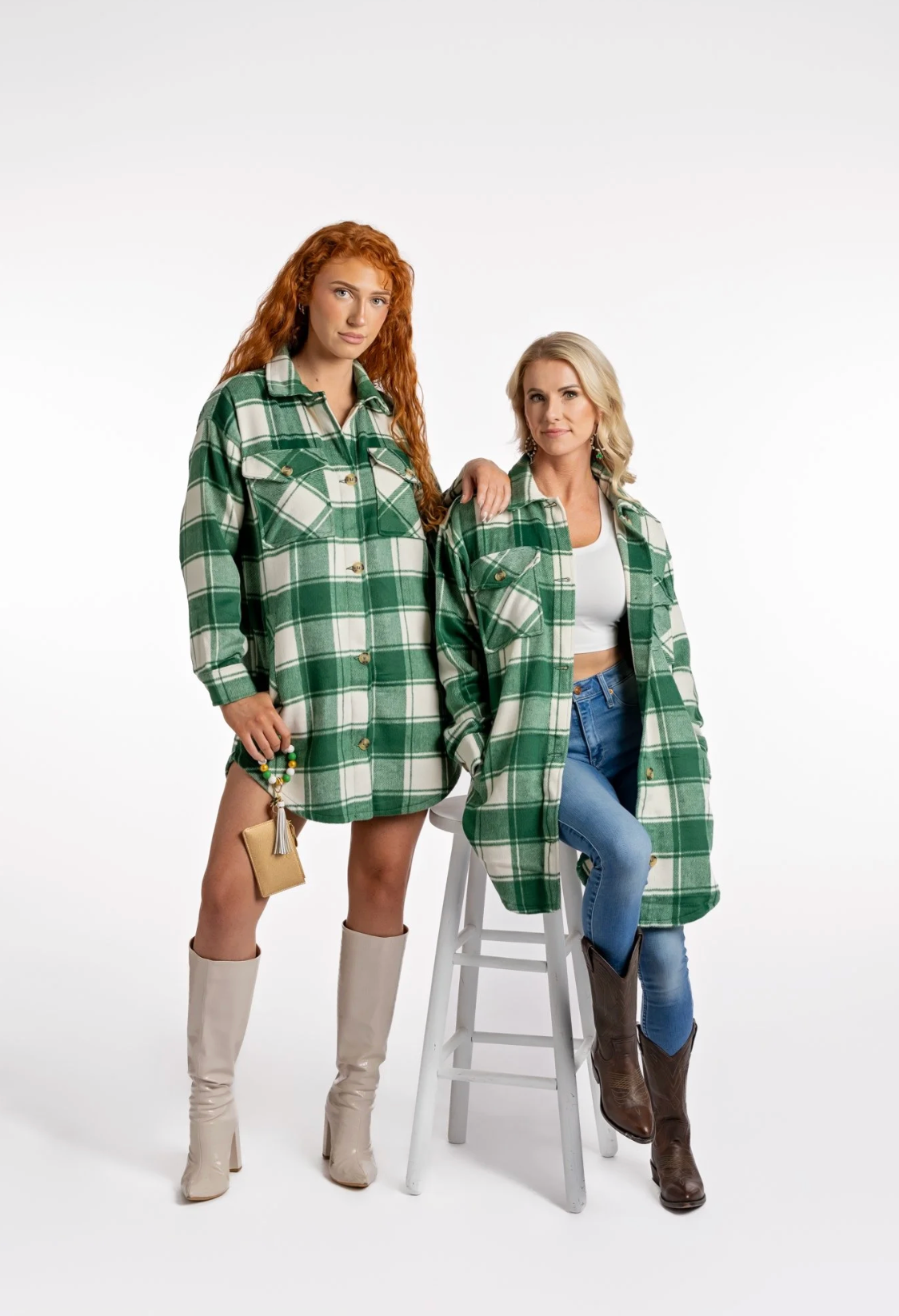 Oversized Plain Button Up Shacket - 3 colors