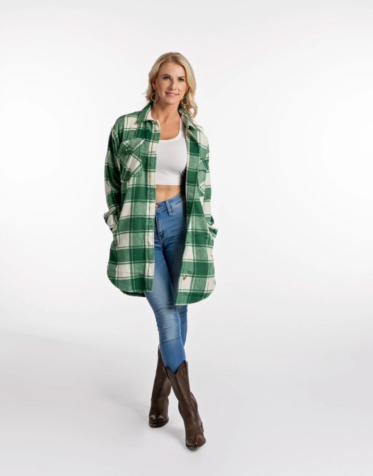 Oversized Plain Button Up Shacket - 3 colors