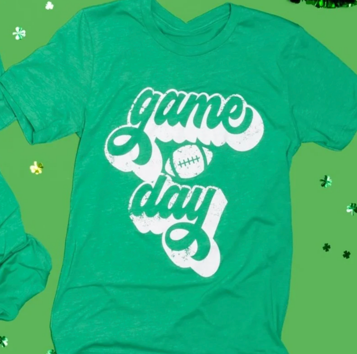 GameDay T-shirt - Heather Kelly Green