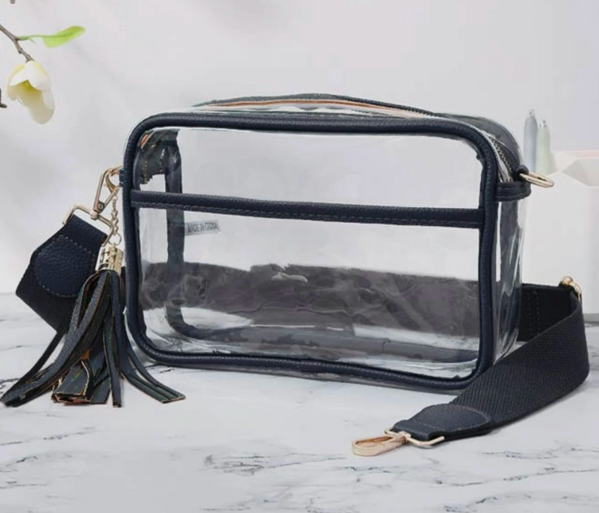 Clear GameDay Stadium Bag with Strap