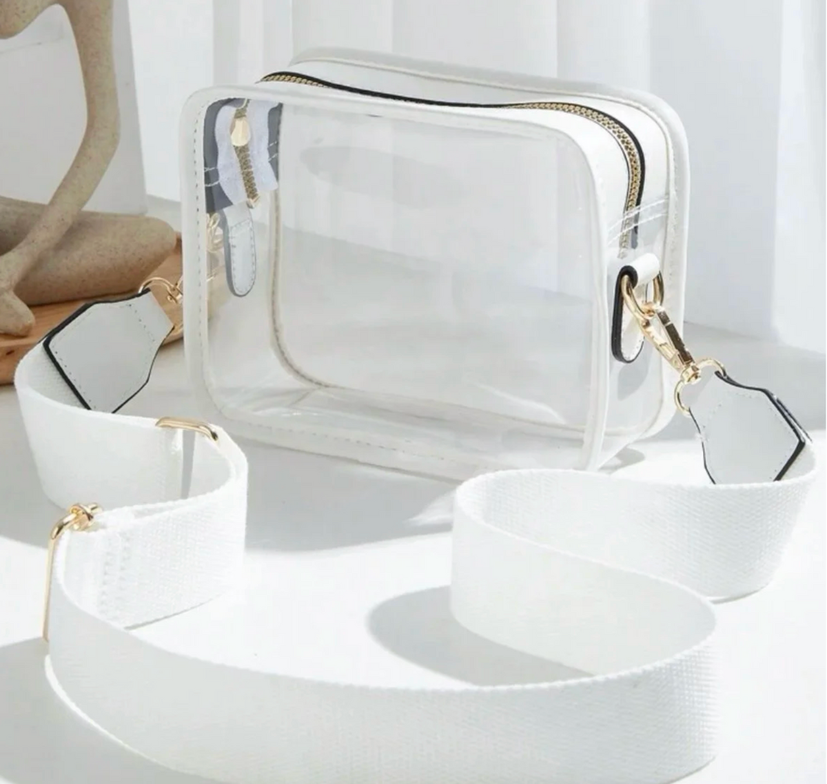 Clear GameDay Stadium Bag with Strap